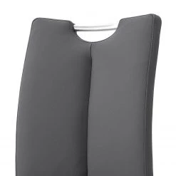 Loftscape Chaises cantilever Anamela I (lot de 2) - Imitation cuir / Acier inoxydable - Argenté - Gris 7 Loftscape Chaises cantilever Anamela I (lot de 2) - Imitation cuir / Acier inoxydable - Argenté - Gris -Meubles de salle à manger Soldes Magasin 1000129629 180906 07254903 GALLERYIMAGES P000000001000129629