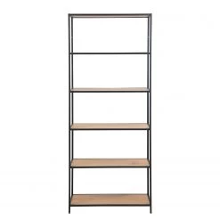 Red Living Étagère Coogee III - Imitation chêne sauvage / Noir - Imitation chêne sauvage - Hauteur : 185 cm -Meubles de salle à manger Soldes Magasin 1000129699 180913 14223303 GALLERYIMAGES P000000001000129699