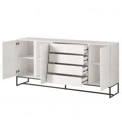 Fredriks Buffet Zaddy III - Blanc / Noir -Meubles de salle à manger Soldes Magasin 1000134689 210426 13543200017 DETAILS P000000001000134689