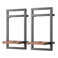 Ars manufacti Étagères murales Manchester (3 éléments) - Acacia massif / Métal - Acacia / Anthracite 15 Ars manufacti Étagères murales Manchester (3 éléments) - Acacia massif / Métal - Acacia / Anthracite -Meubles de salle à manger Soldes Magasin 1000135859 190516 13360300005 GALLERYIMAGES P000000001000135859