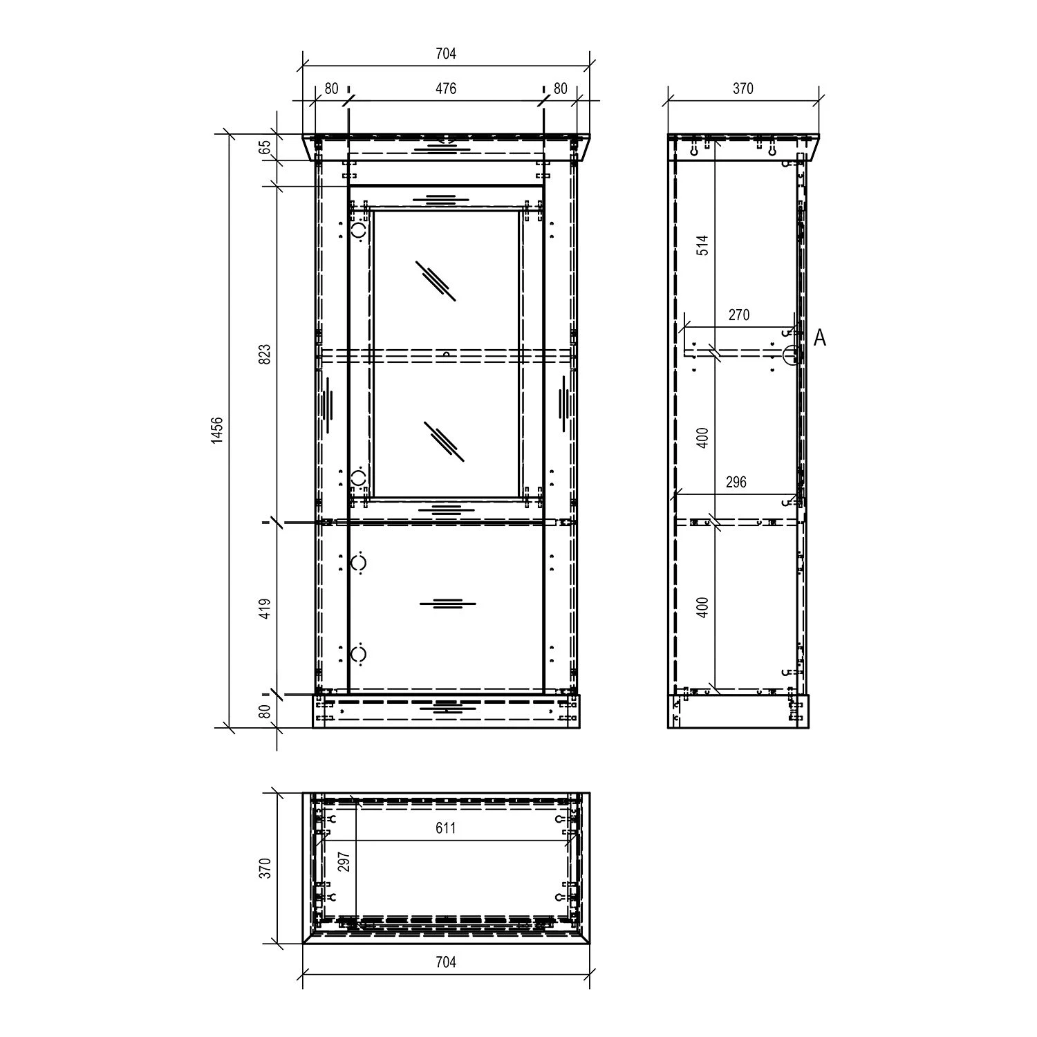 Ridgevalley Buffet haut Lewk I - Imitation pin blanc / Imitation pin 7 Ridgevalley Buffet haut Lewk I - Imitation pin blanc / Imitation pin – Image 7