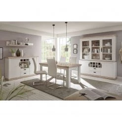 Ridgevalley Vaisselier Lewk - Imitation pin blanc / Imitation pin -Meubles de salle à manger Soldes Magasin 1000136070 181219 14223700022 MOOD GALLERYIMAGES P000000001000136070 mood