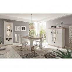 Ridgevalley Buffet haut Lewk IV - Imitation pin blanc / Imitation pin -Meubles de salle à manger Soldes Magasin 1000136083 181219 14224000087 MOOD GALLERYIMAGES P000000001000136083 mood