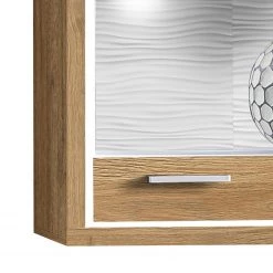 Loftscape Vitrine murale Hagby II - Imitation chêne 6 Loftscape Vitrine murale Hagby II - Imitation chêne -Meubles de salle à manger Soldes Magasin 1000137078 181213 07274900011 GALLERYIMAGES P000000001000137078