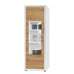 Loftscape Vitrine Hagby I - Imitation chêne / Blanc