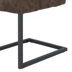 Loftscape Chaises cantilever Clyde (lot de 2) - Microfibre / Acier - Taupe vintage / Anthracite 14 Loftscape Chaises cantilever Clyde (lot de 2) - Microfibre / Acier - Taupe vintage / Anthracite -Meubles de salle à manger Soldes Magasin 1000138395 201204 14524200011 DETAILS P000000001000138395
