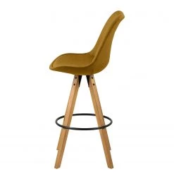 Mørteens Chaises de bar Aledas II - Jaune curry - Lot de 2 -Meubles de salle à manger Soldes Magasin 1000138424 210323 15110400134 DETAILS P000000001000138424