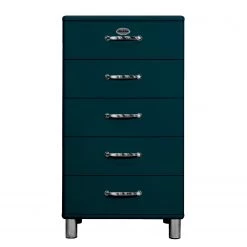 Tenzo Commode Malibu III - Bleu foncé / Chrome