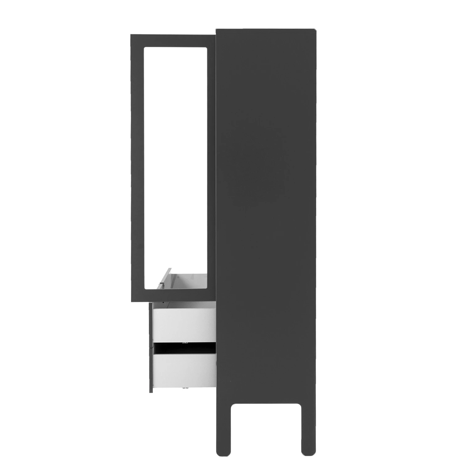 Tenzo Grande vitrine Uno - Gris foncé 3 Tenzo Grande vitrine Uno - Gris foncé – Image 3