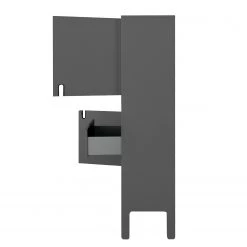 Tenzo Buffet haut Uno - Gris foncé -Meubles de salle à manger Soldes Magasin 1000143938 200527 07432600825 DETAILS P000000001000143938