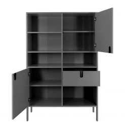 Tenzo Buffet haut Uno - Gris foncé -Meubles de salle à manger Soldes Magasin 1000143938 200527 07432700827 DETAILS P000000001000143938