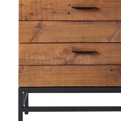 Ars manufacti Étagère Grasby - Pin massif / Métal - Pin / Noir -Meubles de salle à manger Soldes Magasin 1000147149 190726 15531800018 DETAILS P000000001000147149