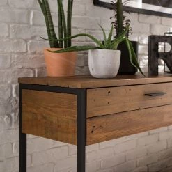 Ars manufacti Console Grasby - Pin massif / Métal - Pin / Noir 16 Ars manufacti Console Grasby - Pin massif / Métal - Pin / Noir -Meubles de salle à manger Soldes Magasin 1000147156 190730 13021900011 MOOD DETAILS P000000001000147156 mood