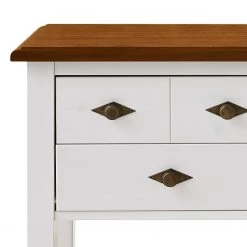 Maison Belfort Console Bergen I - Pin massif - Pin blanc / Pin Bernstein - Largeur : 102 cm -Meubles de salle à manger Soldes Magasin 1000147232 211122 08324202389 DETAILS P000000001000147232