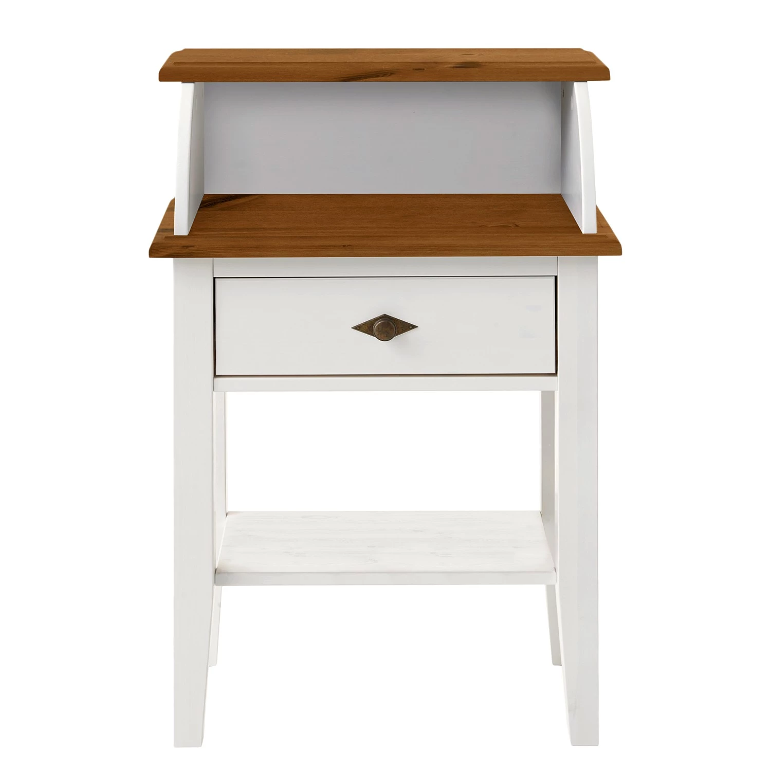 Maison Belfort Console Bergen II - Pin massif - Pin blanc / Pin Bernstein 1 Maison Belfort Console Bergen II - Pin massif - Pin blanc / Pin Bernstein
