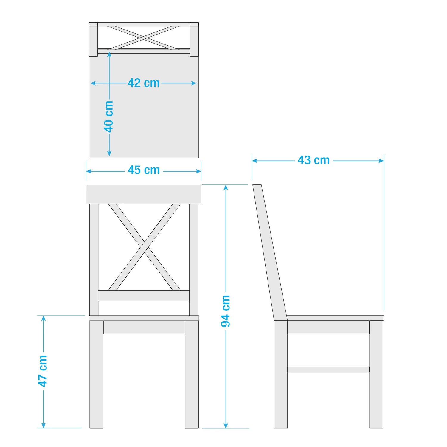 Maison Belfort Chaise Bergen (lot de 2) - Pin massif - Epicéa blanc / Epicéa ambre jaune 10 Maison Belfort Chaise Bergen (lot de 2) - Pin massif - Epicéa blanc / Epicéa ambre jaune – Image 10