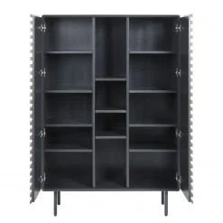 Norrwood Buffet haut Kipra - Noyer contreplaqué - Graphite 14 Norrwood Buffet haut Kipra - Noyer contreplaqué - Graphite -Meubles de salle à manger Soldes Magasin 1000150233 181214 16440300087 GALLERYIMAGES P000000001000150233