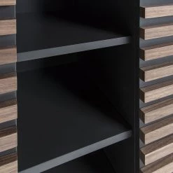 Norrwood Buffet haut Kipra - Noyer contreplaqué - Graphite 15 Norrwood Buffet haut Kipra - Noyer contreplaqué - Graphite -Meubles de salle à manger Soldes Magasin 1000150233 181214 16440300088 GALLERYIMAGES P000000001000150233