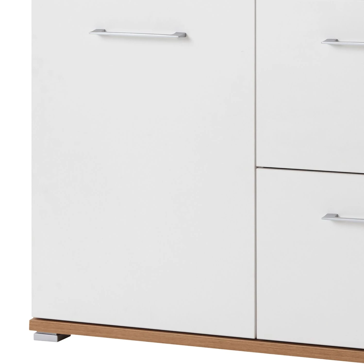 Germania Buffet Nerola - Blanc / Imitation chêne de Navarre 5 Germania Buffet Nerola - Blanc / Imitation chêne de Navarre – Image 5