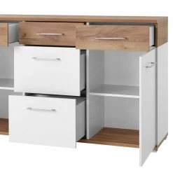 Germania Buffet Nerola - Blanc / Imitation chêne de Navarre 12 Germania Buffet Nerola - Blanc / Imitation chêne de Navarre -Meubles de salle à manger Soldes Magasin 1000150711 190104 11554500024 GALLERYIMAGES P000000001000150711