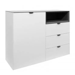 Loftscape Buffet Batchelor I - Blanc / Anthracite