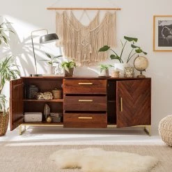 Jack & Alice Buffet Loga - Acacia massif / Fer - Acacia brun 21 Jack & Alice Buffet Loga - Acacia massif / Fer - Acacia brun -Meubles de salle à manger Soldes Magasin 1000153425 190925 06220300012 MOOD DETAILS P000000001000153425 mood