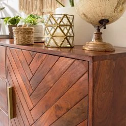 Jack & Alice Buffet Loga - Acacia massif / Fer - Acacia brun 33 Jack & Alice Buffet Loga - Acacia massif / Fer - Acacia brun -Meubles de salle à manger Soldes Magasin 1000153425 190925 06220300019 DETAILS P000000001000153425