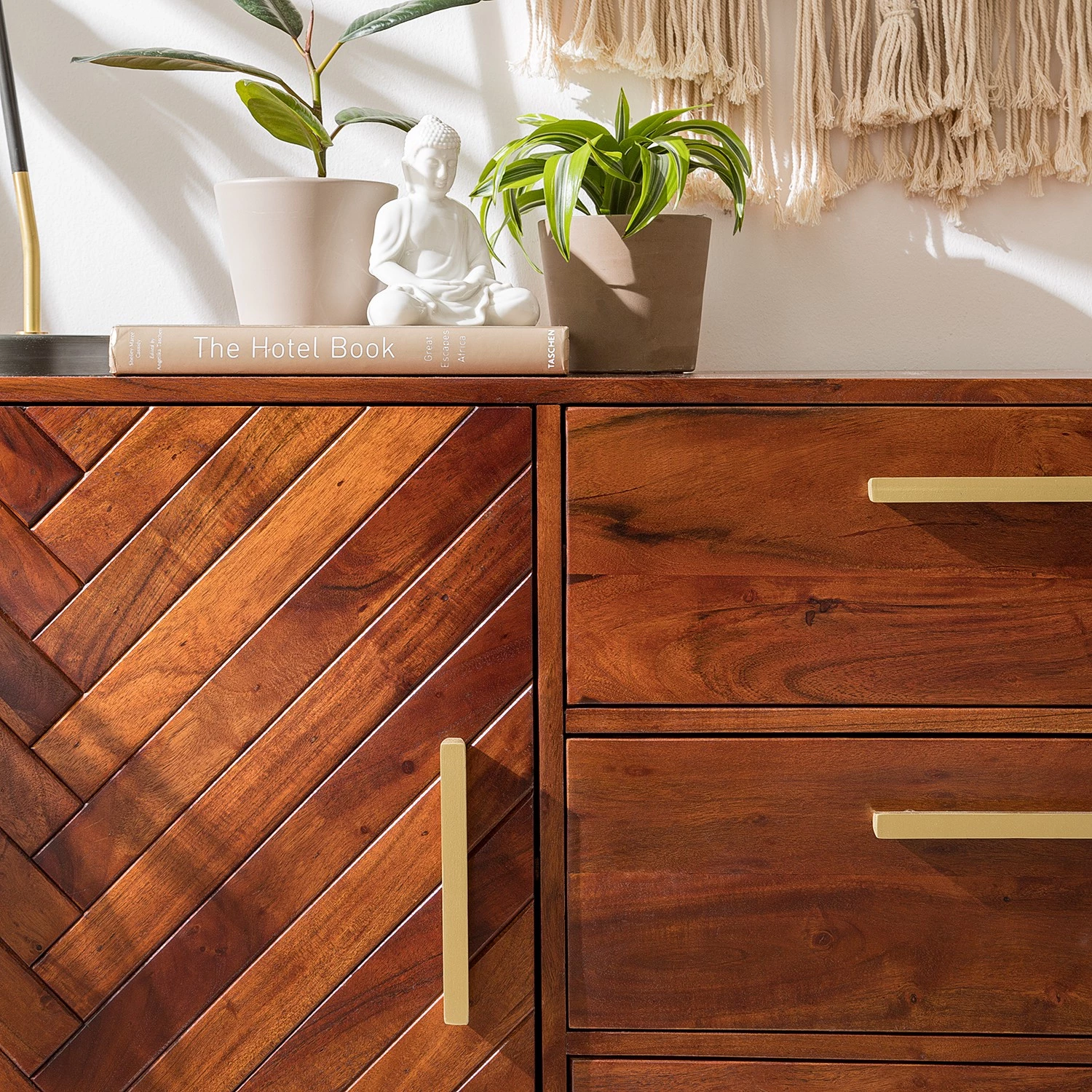 Jack & Alice Buffet Loga - Acacia massif / Fer - Acacia brun 17 Jack & Alice Buffet Loga - Acacia massif / Fer - Acacia brun – Image 17