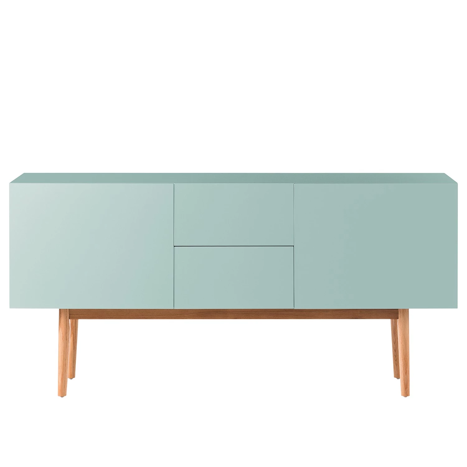 Mørteens Buffet Lindholm III - Partiellement en chêne massif - Vert menthe 5 Mørteens Buffet Lindholm III - Partiellement en chêne massif - Vert menthe – Image 5
