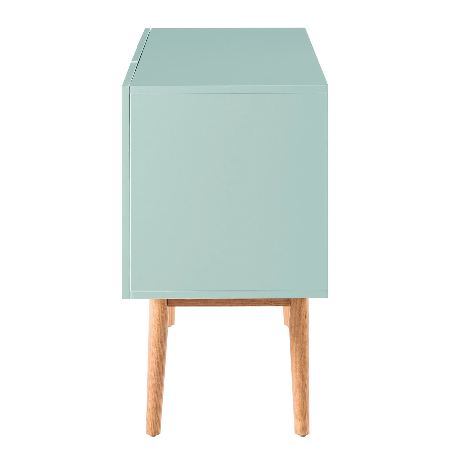 Mørteens Buffet Lindholm III - Partiellement en chêne massif - Vert menthe 6 Mørteens Buffet Lindholm III - Partiellement en chêne massif - Vert menthe – Image 6