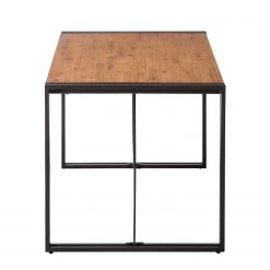 Ars manufacti Table Manchester II - Acacia massif / Métal - Acacia / Anthracite - 160 x 90 cm -Meubles de salle à manger Soldes Magasin 1000159506 190226 06305400014 GALLERYIMAGES P000000001000159506