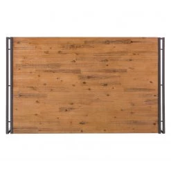 Ars manufacti Table Manchester II - Acacia massif / Métal - Acacia / Anthracite - 160 x 90 cm -Meubles de salle à manger Soldes Magasin 1000159506 190226 06305400015 GALLERYIMAGES P000000001000159506