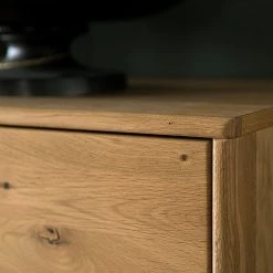 Naturoo Buffet haut Kiah II - Chêne à nœuds massif -Meubles de salle à manger Soldes Magasin 1000160255 200811 14171201867 DETAILS P000000001000160255