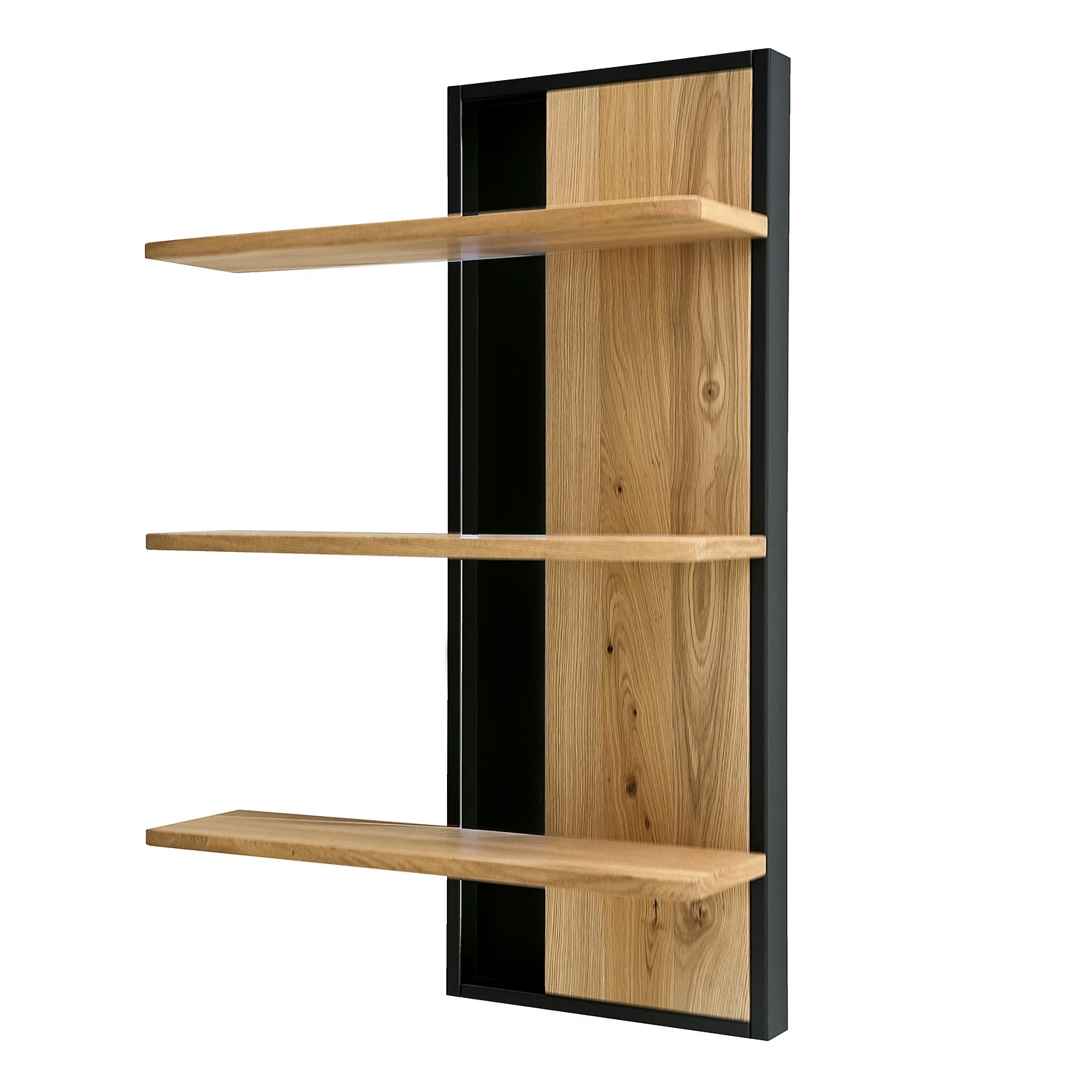 Naturoo Étagère murale Kiah - Chêne à nœuds massif 1 Naturoo Étagère murale Kiah - Chêne à nœuds massif