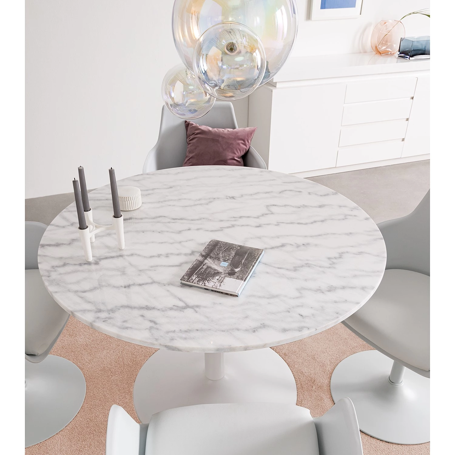 Fredriks Table Menden - Blanc 6 Fredriks Table Menden - Blanc – Image 6