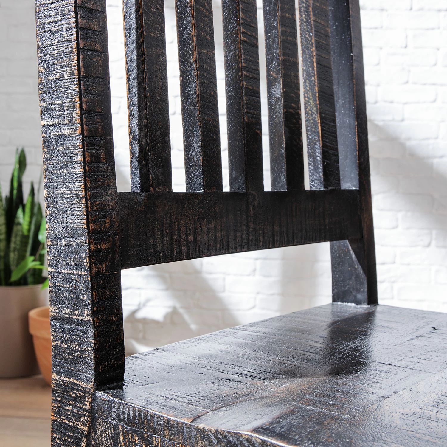 Ars manufacti Salle à manger complète Keyport (4 él.) - Manguier massif 5 Ars manufacti Salle à manger complète Keyport (4 él.) - Manguier massif – Image 5