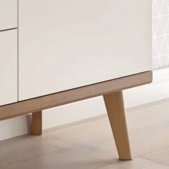 Norrwood Enfilade Gyland - Blanc matt / Imitation chêne Riviera 19 Norrwood Enfilade Gyland - Blanc matt / Imitation chêne Riviera -Meubles de salle à manger Soldes Magasin 1000164014 190307 08392400099 GALLERYIMAGES P000000001000164014