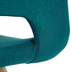 Mørteens Chaise à accoudoirs Buggio - Tissu / Hévéa massif - Tissu Cors: Pétrole - 1 chaise 35 Mørteens Chaise à accoudoirs Buggio - Tissu / Hévéa massif - Tissu Cors: Pétrole - 1 chaise -Meubles de salle à manger Soldes Magasin 1000164525 210521 08460100009 DETAILS P000000001000164525