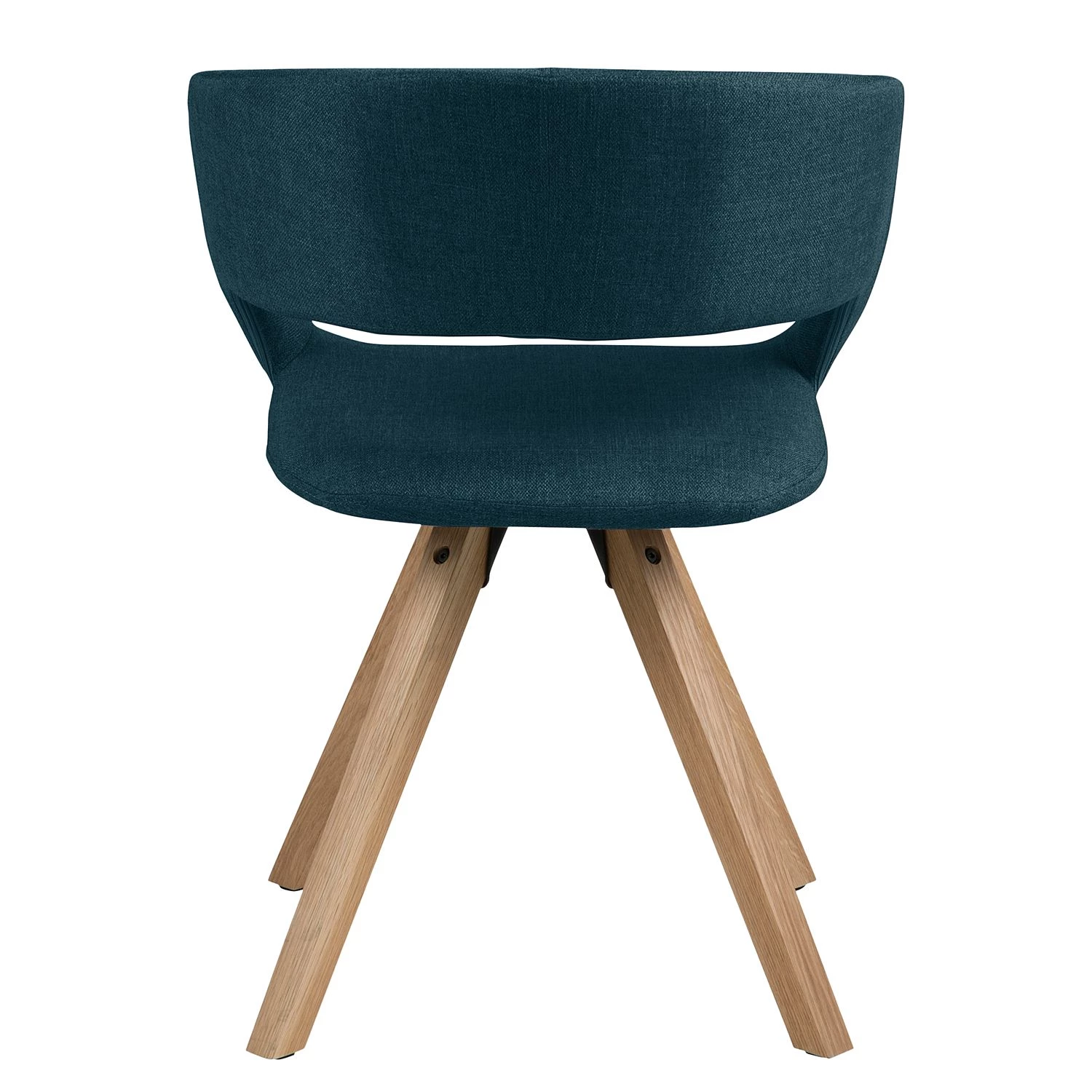 Mørteens Chaise à accoudoirs Buggio - Tissu / Hévéa massif - Tissu Cors: Bleu jean - 1 chaise 7 Mørteens Chaise à accoudoirs Buggio - Tissu / Hévéa massif - Tissu Cors: Bleu jean - 1 chaise – Image 7