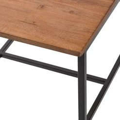 Ars manufacti Chaises Manchester II (lot de 2) - Acacia massif / Métal - Acacia / Noir -Meubles de salle à manger Soldes Magasin 1000164684 191010 11422400005 DETAILS P000000001000164684