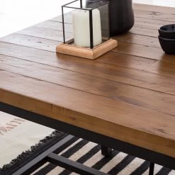 Ars manufacti Table Grasby II - Pin recyclé / Métal - Pin foncé / Noir 19 Ars manufacti Table Grasby II - Pin recyclé / Métal - Pin foncé / Noir -Meubles de salle à manger Soldes Magasin 1000166203 200414 13512300004 DETAILS P000000001000166203