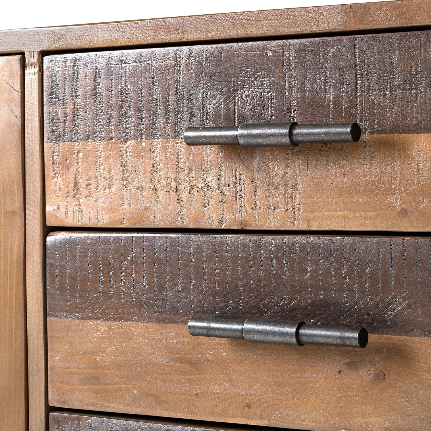 Ars manufacti Buffet Tamati II - Pin massif / Fer - Pin / Noir 16 Ars manufacti Buffet Tamati II - Pin massif / Fer - Pin / Noir – Image 16