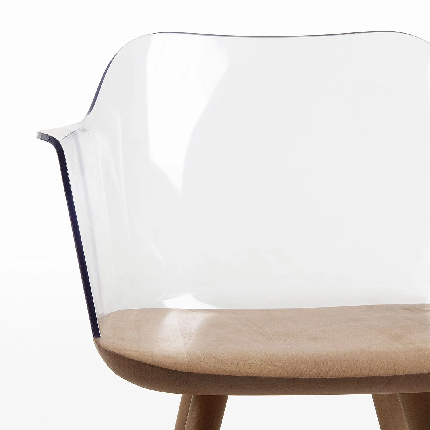 Norrwood Chaises à accoudoirs Krem (lot de 2) - Translucide 4 Norrwood Chaises à accoudoirs Krem (lot de 2) - Translucide – Image 4