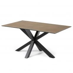 Mørteens Table Akolele II - Marron rouille - Largeur : 160 cm