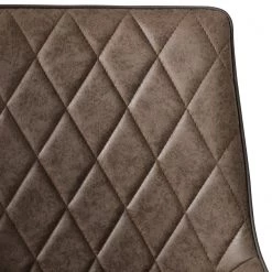 Fredriks Chaises cantilever Saval III (lot de 2) - Imitation cuir / Acier inoxydable - Marron vintage -Meubles de salle à manger Soldes Magasin 1000169676 191004 07033400026 DETAILS P000000001000169676