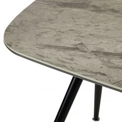 Jack & Alice Table Atuba - Céramique / Métal - Gris fumé / Noir -Meubles de salle à manger Soldes Magasin 1000170584 200310 13270400030 DETAILS P000000001000170584