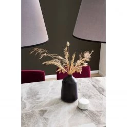 Jack & Alice Table Atuba - Céramique / Métal - Gris fumé / Noir -Meubles de salle à manger Soldes Magasin 1000170584 200702 15133300011 DETAILS P000000001000170584