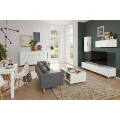 Maja Möbel Meuble murale Shino II - Verre blanc / Blanc 8 Maja Möbel Meuble murale Shino II - Verre blanc / Blanc -Meubles de salle à manger Soldes Magasin 1000170586 190619 12393000007 MOOD GALLERYIMAGES P000000001000170587 mood