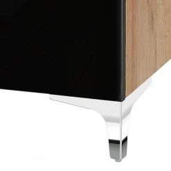 Maja Möbel Buffet Shino III - Verre noir / Imitation chêne de Riviera 7 Maja Möbel Buffet Shino III - Verre noir / Imitation chêne de Riviera -Meubles de salle à manger Soldes Magasin 1000170645 190418 12394300196 GALLERYIMAGES P000000001000170645