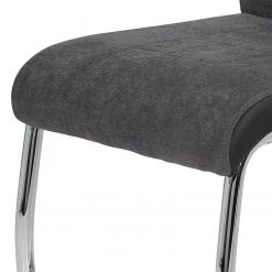 Loftscape Chaise cantilever La Luna - Anthracite - Lot de 2 -Meubles de salle à manger Soldes Magasin 1000171106 190418 11493500117 GALLERYIMAGES P000000001000171106